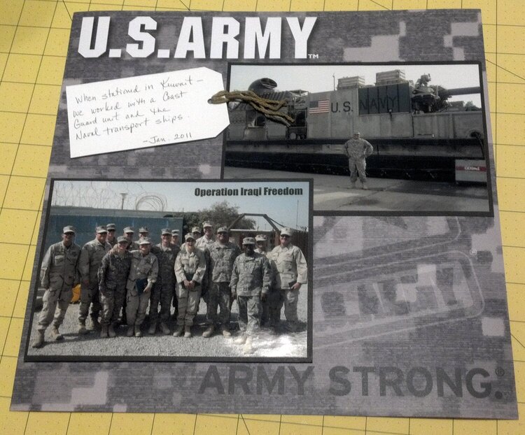 Army Strong by my friend Jan Cameli