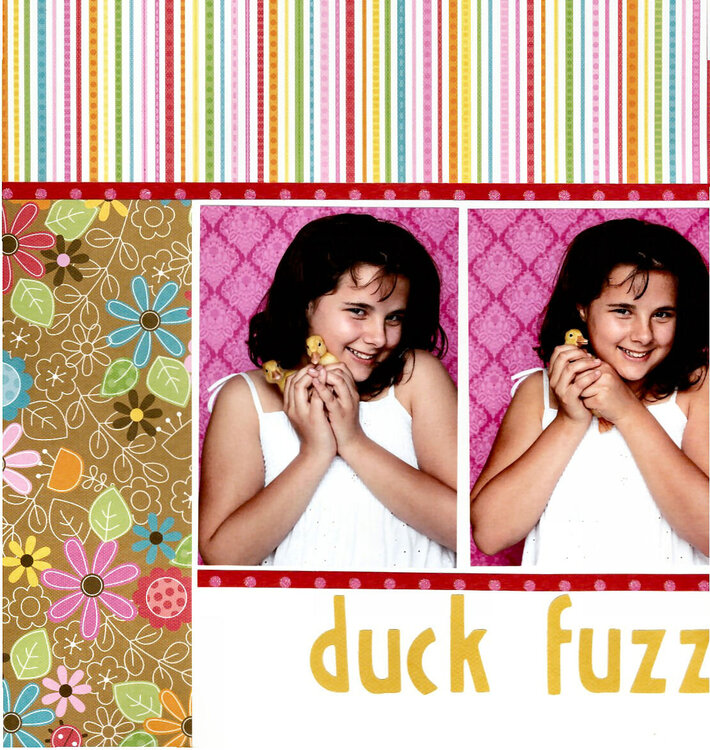 duck fuzz yellow