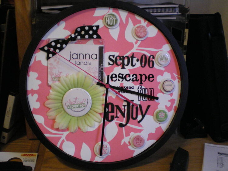 Creative Escape Clock