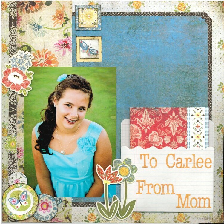 To Carlee From Mom