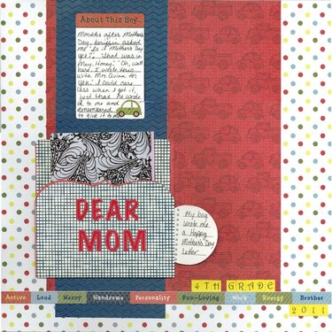Dear Mom featuring Noah Collection from Nikki Sivils