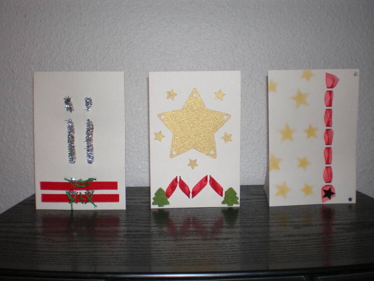 Christmas cards second set :)