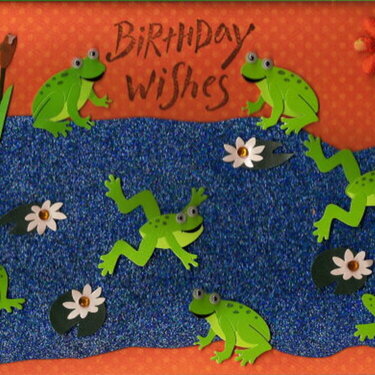 Birthday Frogs