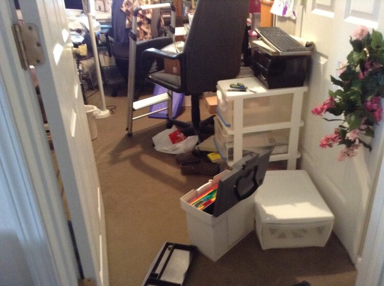 Reorganizing scrap room