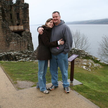 Urquhart Castle at Loch Ness