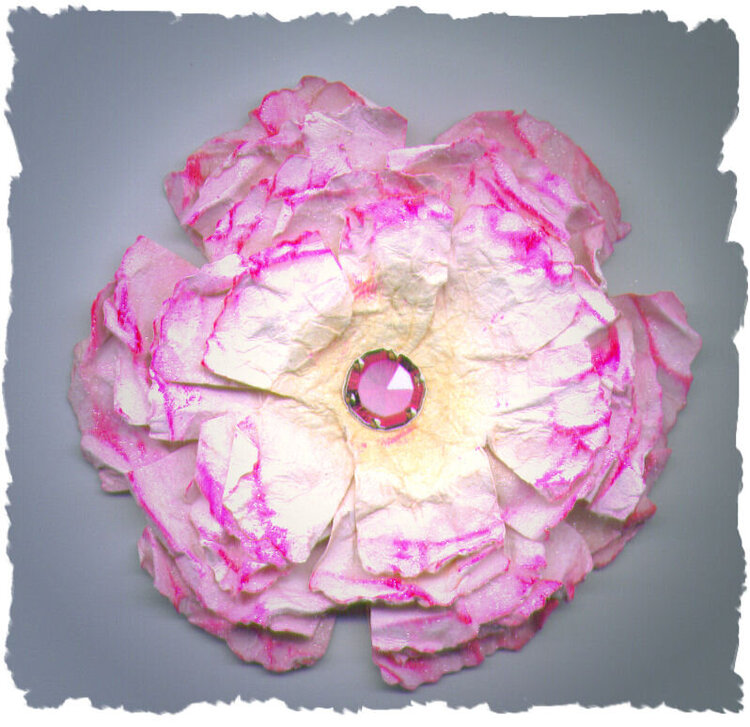 Paper Flower Pink