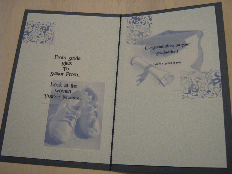 Graduation Card (inside)