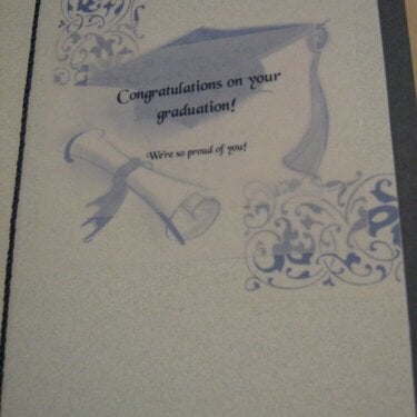 Graduation Card (inside right)