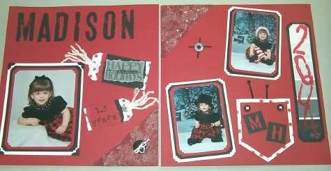 Madison ScrapPackChallenge #5 (2 page Layout)