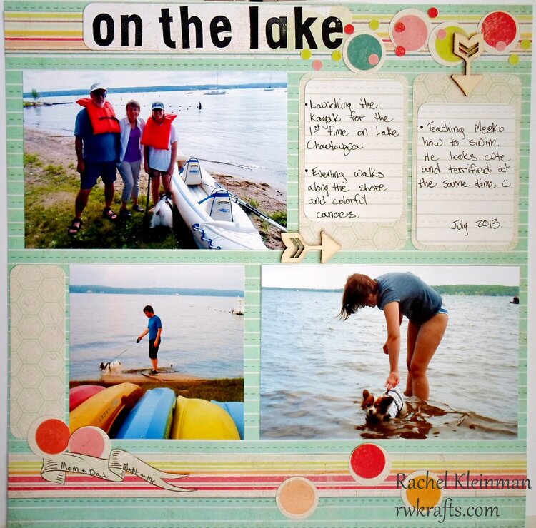 On the Lake Layout by Rachel Kleinman