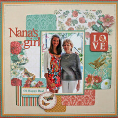 Nana's Girl featuring Coral Couture Stack