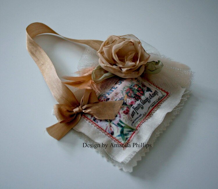 Fabric Sachet by Amanda Phillips