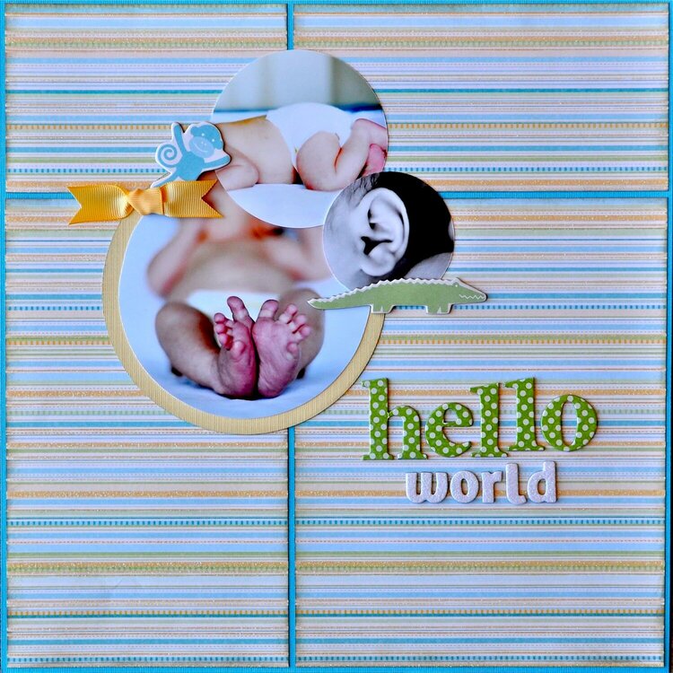 Hello World using Nana&#039;s Nursery Boy Stack from DCWV