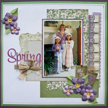 Spring featuring the Chateau Lavender Stack