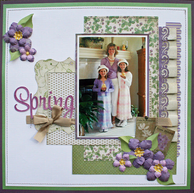 Spring featuring the Chateau Lavender Stack