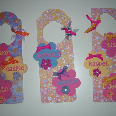 Door Hangers for B&amp;B