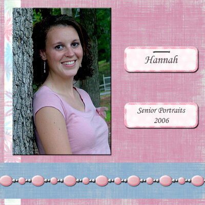 Hannah Senior portrais