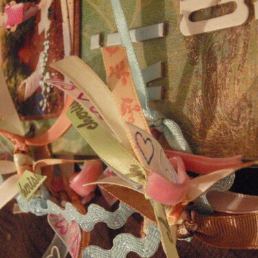 Kindergarten Album Ribbon Detail