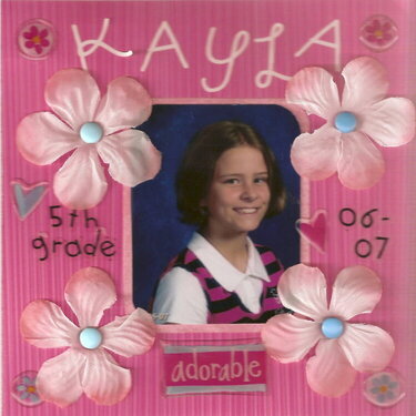 Kayla 5th Grade