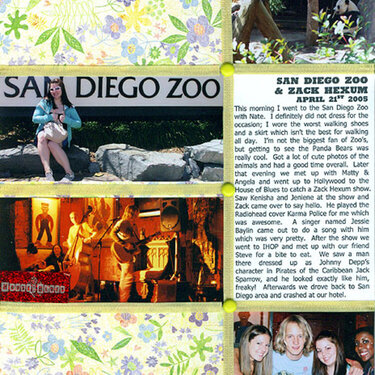 San Diego Zoo &amp;amp; Zack Hexum Concert
