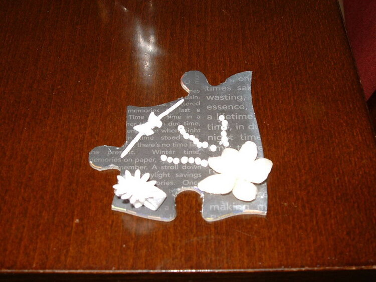 Tracey&#039;s Puzzle Peice