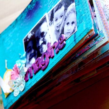 mini album DONNA DOWNEY canvas