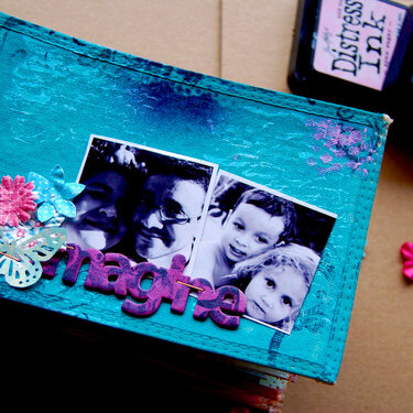 mini album DONNA DOWNEY canvas