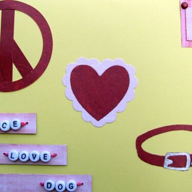 Peace Love Dog