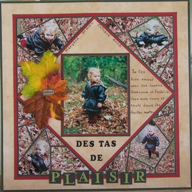 Des tas de plaisirs - Piles of fun