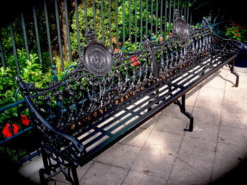 #15 Park bench- 7 pts.