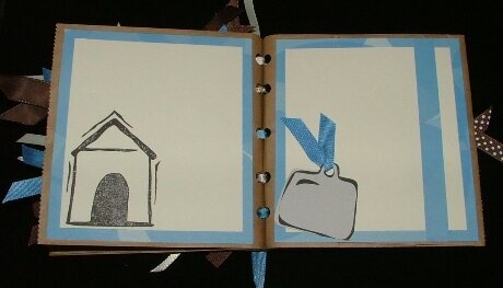 Pre-made Paperbag scrapbook