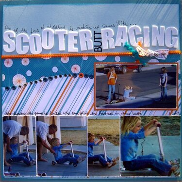 Scooter Butt Racing
