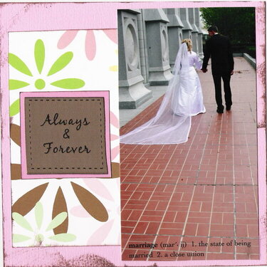 kristys wedding album