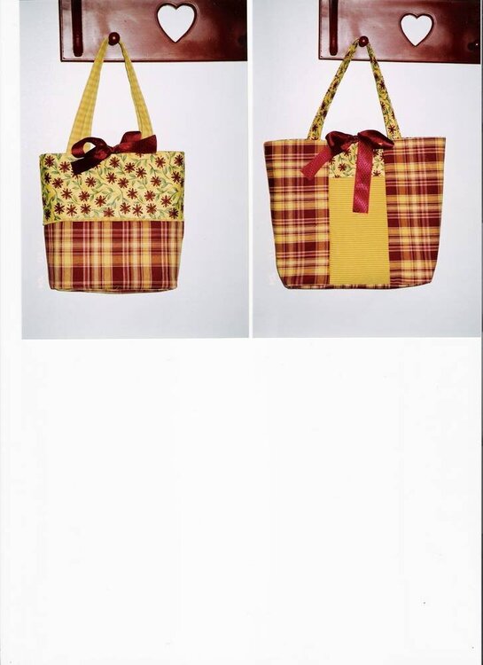 Red and Yellow Purse set