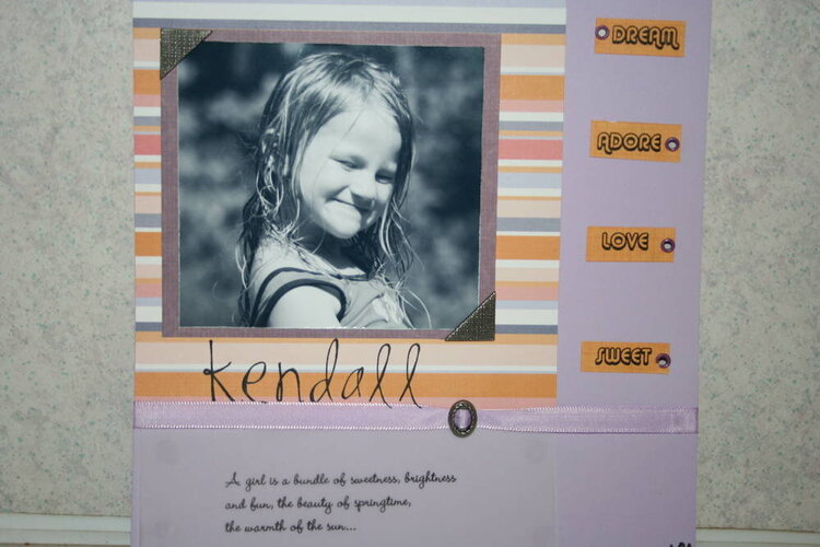 A litte Girl - Kendall