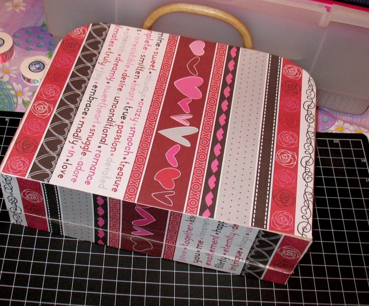 Cori&#039;s 2009 Valentine&#039;s Day Box - Box Covered