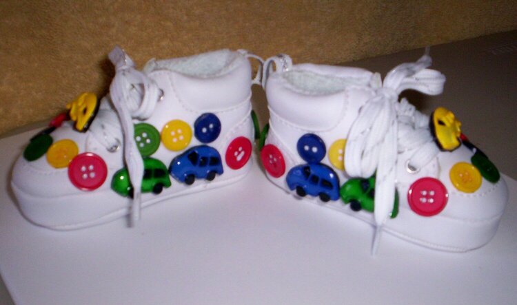 Baby Boy Shoes-Volswagons &amp; Buttons