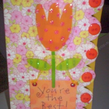 YOUR THE bEST....cARD