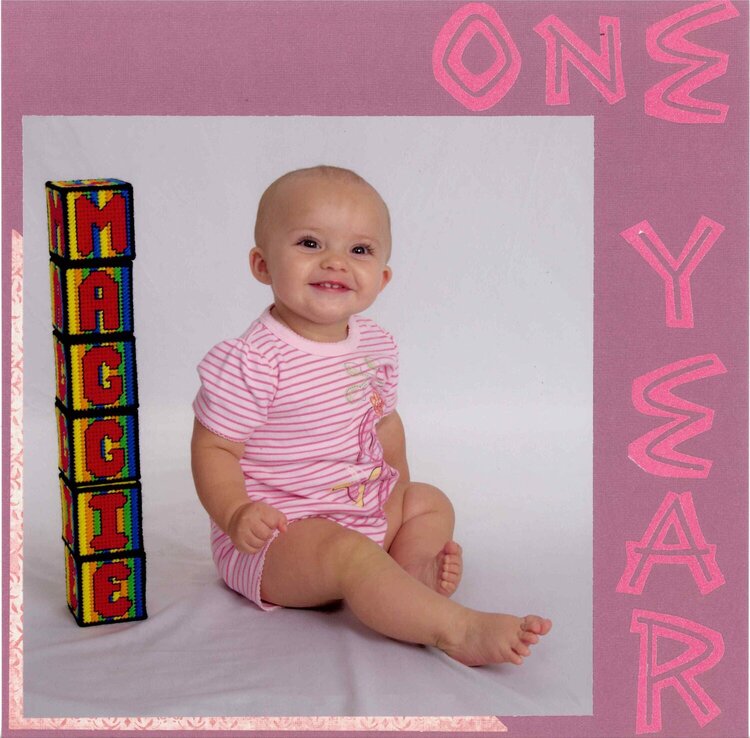 One Year - left side