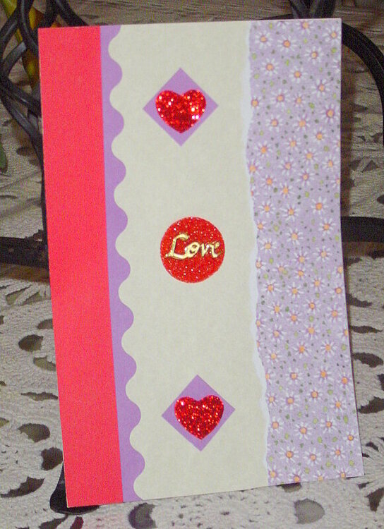 Valentine card/2008