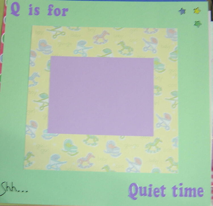 q is for quiet time