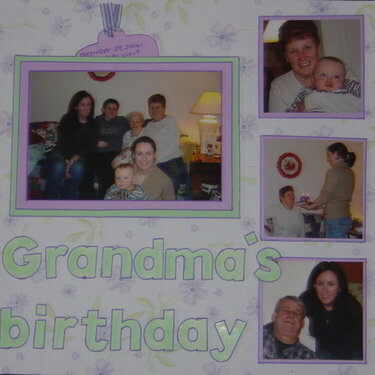 Grandma&#039;s Birthday