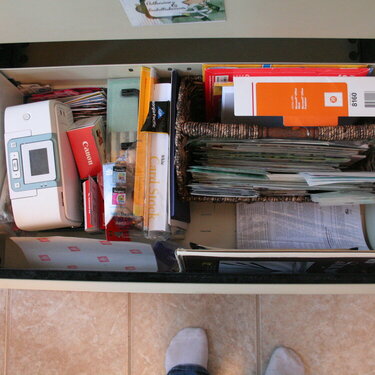 lateral file, bottom drawer