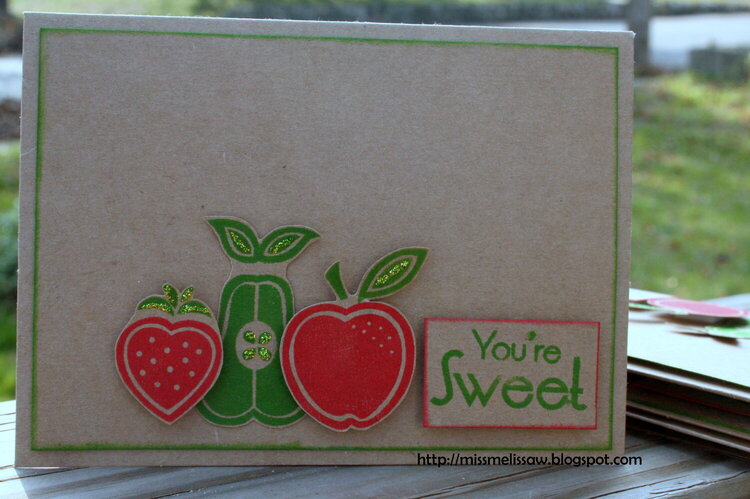 You&#039;re Sweet (Thank You Card)