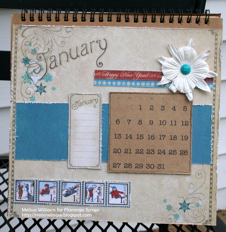 2013 calendar - January