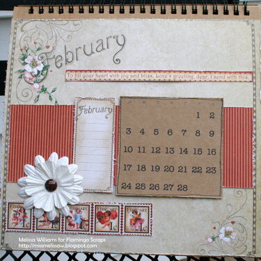 2013 calendar - February