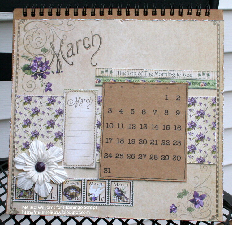 2013 calendar - March