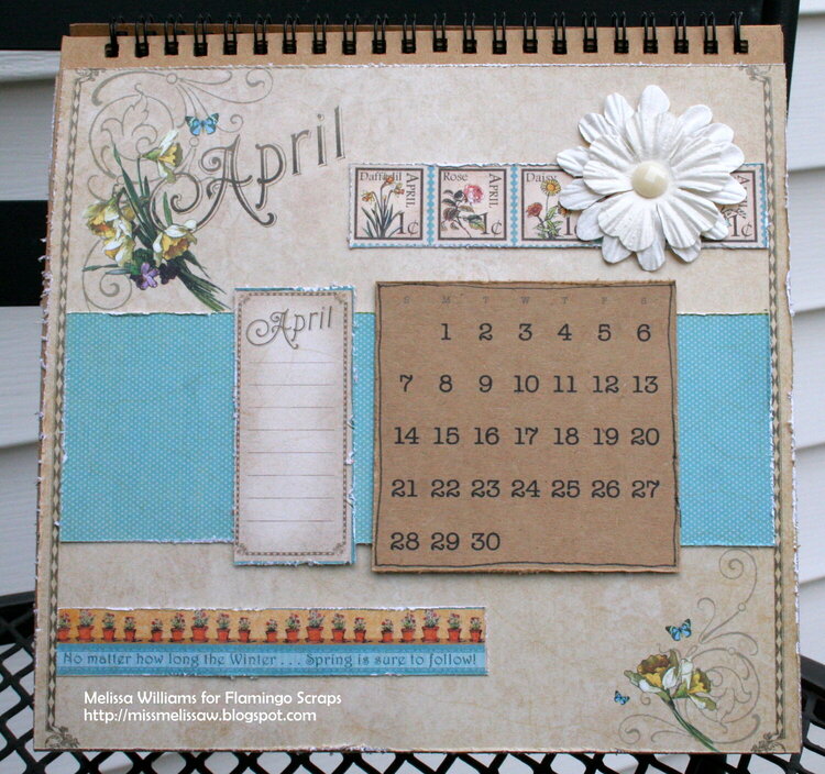 2013 calendar - April