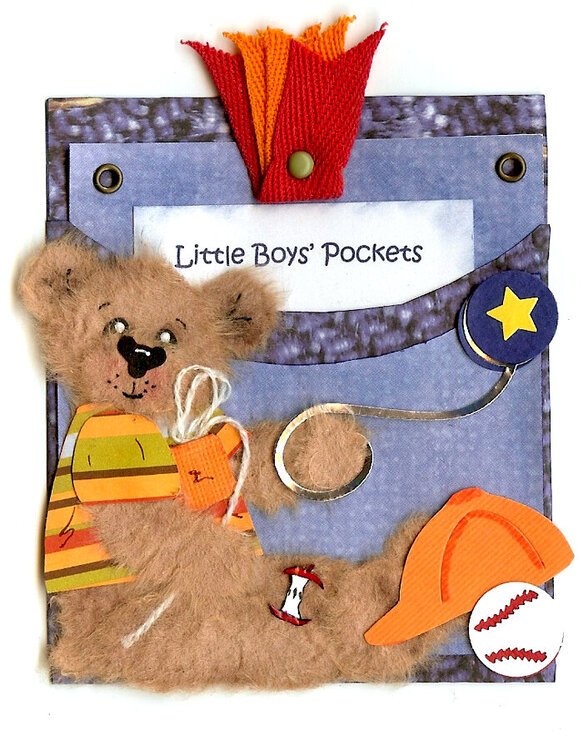 Little boy&#039;s pockets