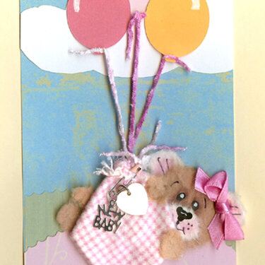 Girl up and away bear